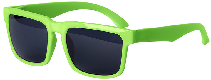 Neon Green Bold Sunglasses