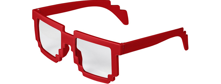Red Pixel Clear Lenses