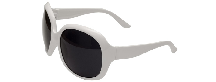 White Jackie Sunglasses