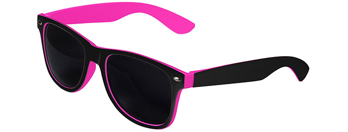 Black / Pink Retro In&Out Sunglasses