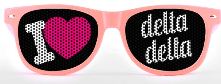 I Love delta delta sunglasses
