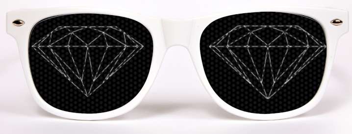 Diamond sunglasses