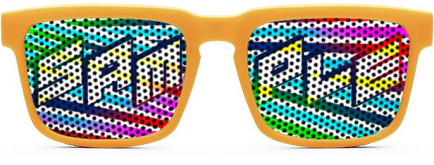 Bold Logo Lenses® Tinted Lenses style Orange