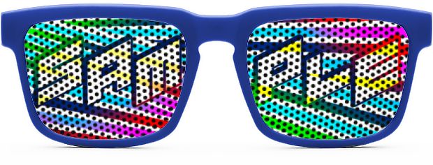 Bold Logo Lenses® Tinted Lenses style Royal Blue