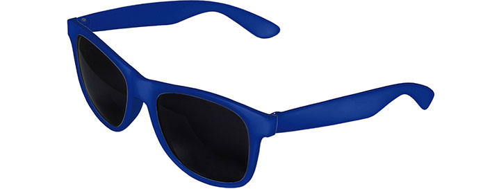 Retro 2 Tones Sunglasses style Royal Blue Front - Royal Blue