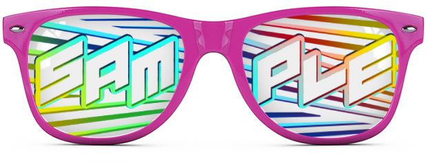 Direct-Sur-Verres Clairs style Magenta