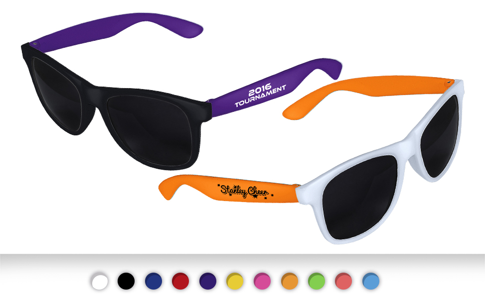 Customizable Retro 2-Tone Sunglasses