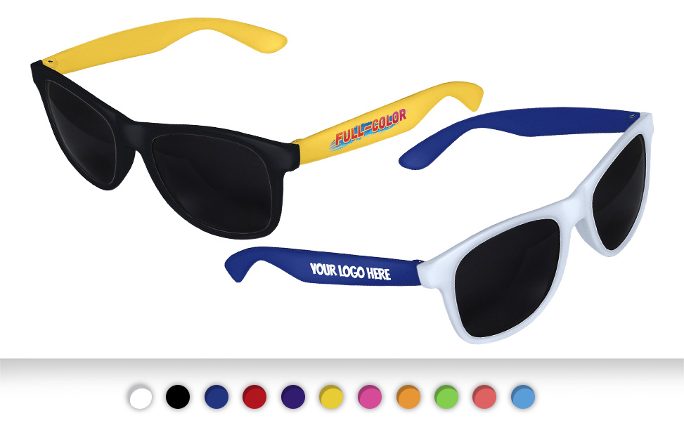 Sample Retro 2-Tone Sunglasses
