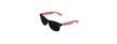Black Front - Coral Retro 2 Tone Sunglasses with Full-Color Side Arm Printing Customization