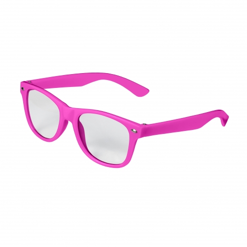 Pink Kid Retro Clear Lenses Blank