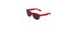 Red Retro Kids Sunglasses Blank