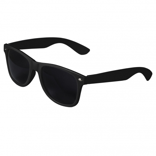 Black Retro Sunglasses Blank