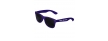 Purple Retro Sunglasses with 1 Color Side Arm Printing Customization