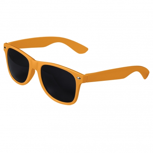 Lunettes de Soleil Retro Vierge Orange