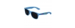 Lunettes de Soleil Retro Bleu - Personnalisation Branche 4 Couleurs