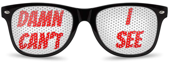 damn i can see