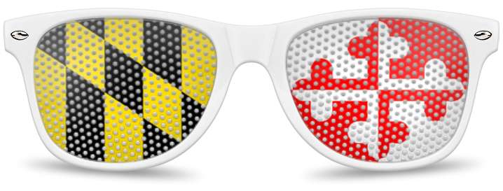 Black & Yellow Red & White Abstract