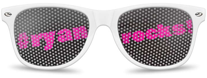 #ryan/rocks! Logo Lenses #ryan/rocks! Logo Lenses