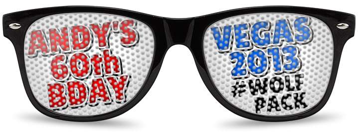 Andy's 60th Birthday Logo Lenses Andy's 60th Birthday Logo Lenses