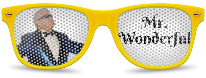 Mr. Wonderful Logo Lenses