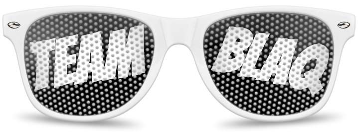 Team Blaq Logo Lenses