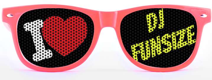 Sunglasses I love DJ FUNSIZE