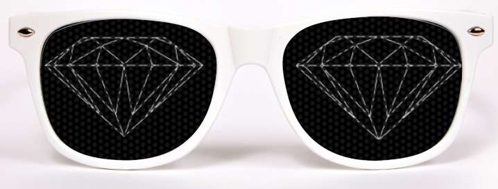 Diamond sunglasses